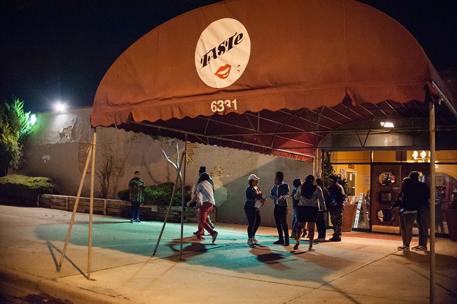 taste nightclub exterior