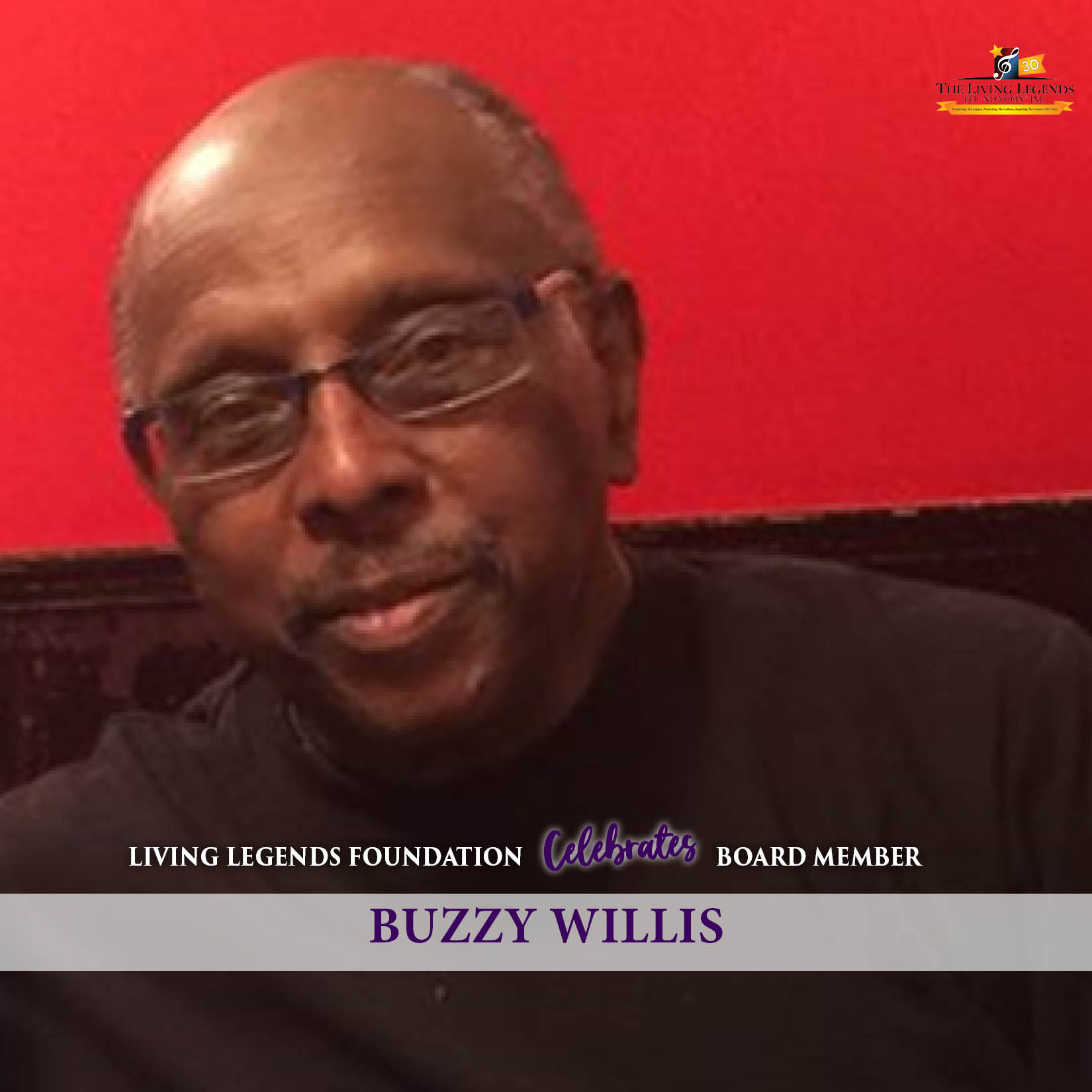 Celebrates Board Member Buzzy Willis