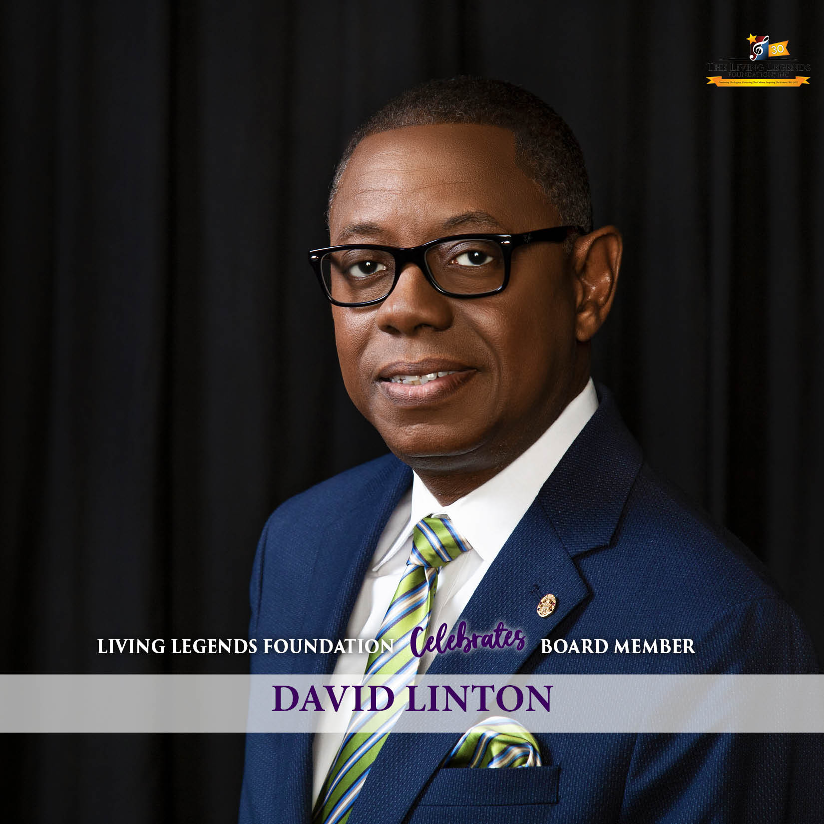 Celebrates Board Member David Linton