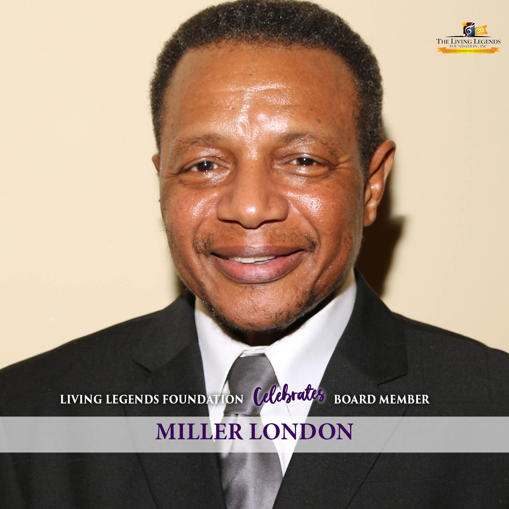 Celebrates Board Member Miller London