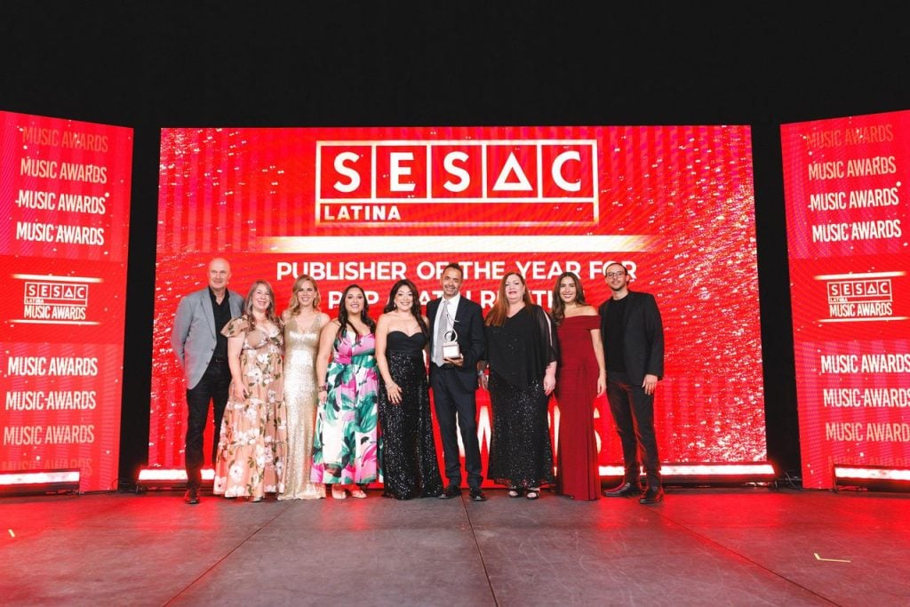 Sony Music Publishing Claims Eleventh Consecutive Publisher of the Year Win at SESAC 2026 Latina Music Awards Inbox McClenny, Katie