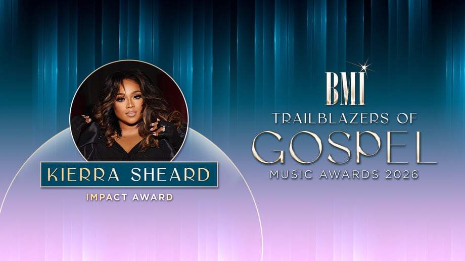 BMI to Honor Kierra Sheard With Impact Award at 2026 Trailblazers of Gospel Music Awards