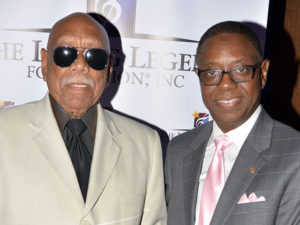 Left to Right: Honoree Sidney Miller; David C. Linton, Chairperson of the LLF
Photo Credit: Koi Sojer/Snap ‘N U Photos