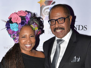 Left to Right: Honoree Sheila Coates and Ray Harris, founder of the LLF
Photo Credit: Koi Sojer/Snap ‘N U Photos