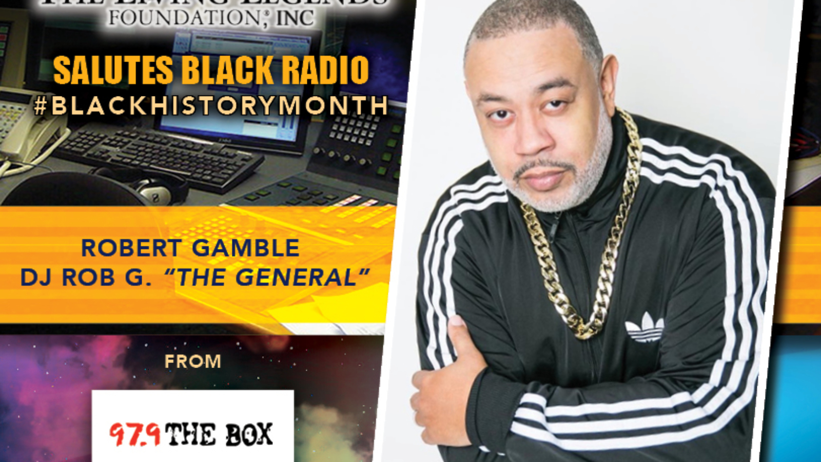 BHM 2020 Radio DJ Rob G The General