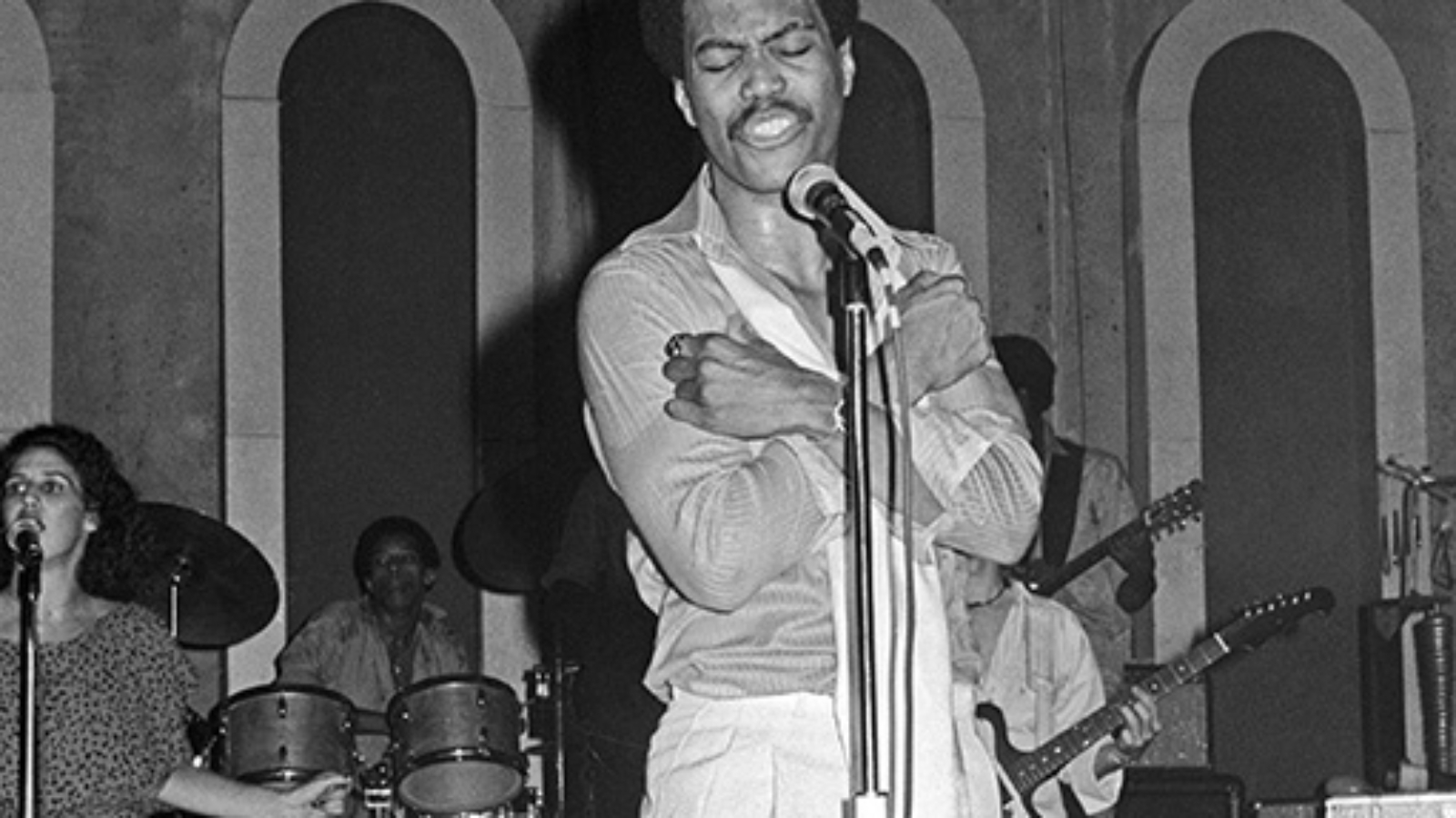 Cuba Gooding Sr. performing live at the Total Experience Nightclub 
circa 1970s 
© 1978 Bobby Holland