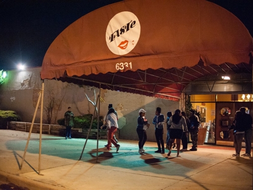 taste nightclub exterior