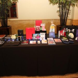 llf 2018 honorees gifting table