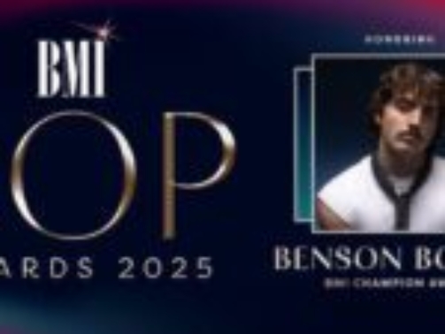 Benson Boone to Receive Champion Award at 2025 BMI Award